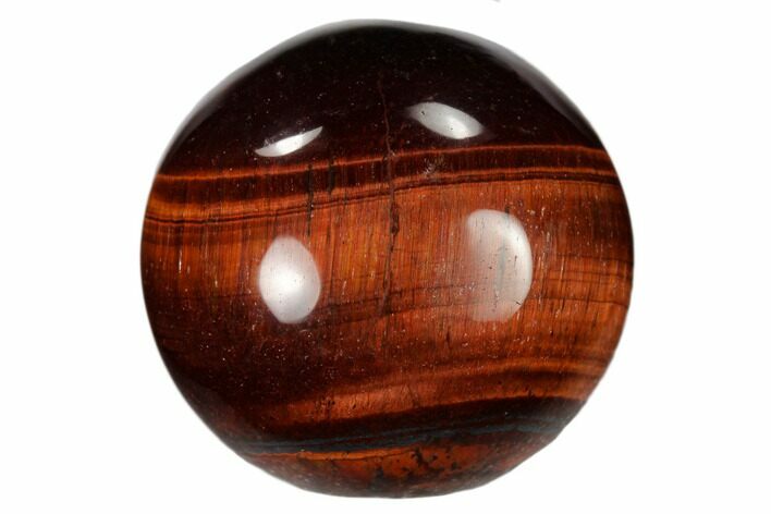 1.2" Polished Red Tiger's Eye Sphere - Photo 1